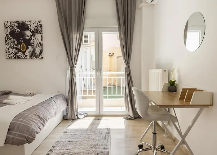 Apartman Modern 2br In Old Town, Near Byzantine Walls Szaloniki